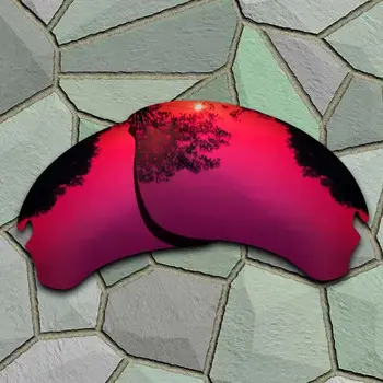  Виолетово-Червени Слънчеви Очила с Поляризирани Сменяеми Лещи за Очила Oakley Flak Draft