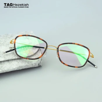  2019 Титановая етикет Маркови слънчеви очила Ретро рамки предписани рамки за очила, Очила за четене oculos grau de маниак на мъже, жени рецепта