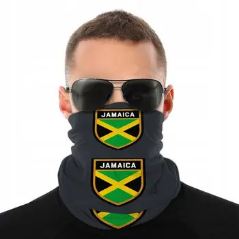  Флаг На Ямайка Магическия Шал Шейная Маска За Лице За Мъже, Жени Хелоуин Шнорхел Маска Тръбна Кърпа Ветрозащитная Превръзка На Главата Колоездене, Туризъм