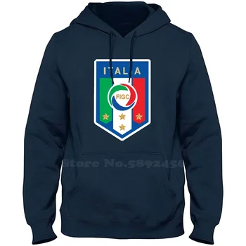  Националният отбор на Италия по Футбол Незаменим Hoody С Дълъг Ръкав Ежедневни Hoody С Качулка