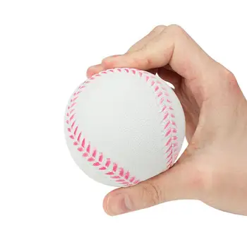  Меки и бейзболни топки за тренировки Меки спортни бейзболни топки за безопасно удря Топката е Подходящ за деца тийнейджъри играчи на закрито или на открито Pla