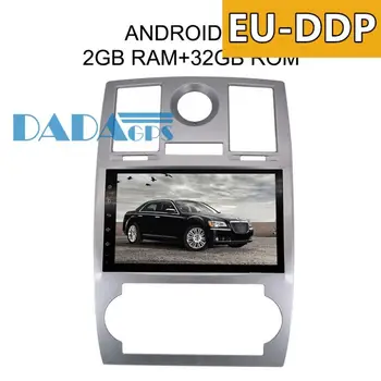  9 инча Android 7,1 Автомобилен Радиоприемник GPS Навигация Главното Устройство За Chrysler 300C Jeep, Dodge 2000-2014 Кола Стерео без DVD-Плейър Мултимедия