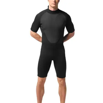  Неопрен 3 мм мъжки кратък костюм за сърф, водолазный костюм, костюм за водни спортове - Кратък неопрен