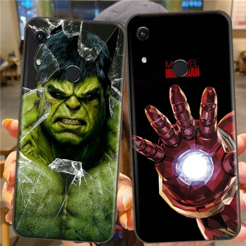  Marvel Капитан Америка Отмъстителите За Huawei Honor Honor 8 8X 8C Pro Мека Силиконова Задната част на Кутията на Телефона е Защитен Черен Калъф От TPU TPU