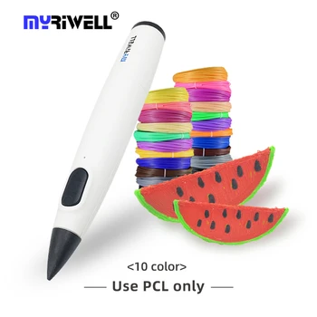  Myriwell 3D Писалка За Рисуване Печатна Дръжка USB кабел С 1,75 мм PCL Нишки Лесно, За Деца, Начинаещи Подарък За Рожден Ден