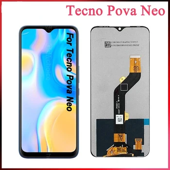  Оригинални Резервни Части За Мобилни Телефони Tecno Pova Нео LE6 LCD Touch Screen Panel Combo