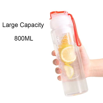  Бутилка за Вода за Заваряване на Плодове Запечатани Чаша BPA Free Tritan Пластмасови Прибори за Напитки, за Пътуване, Къмпинг