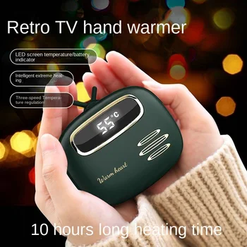  Зимна Преносим Мини-USB Топло За Ръце Акумулаторна Имат Мобилна Топло За Ръце 10000 ма Двупосочен Бързо Загряване