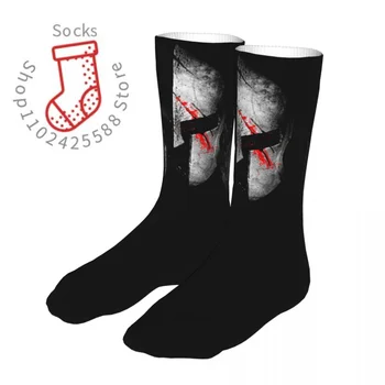  Честит Забавни Чорапи-Мъжки, Дамски Ежедневни Чорапи Spartan Sparta Каска Чорапи, Спортни Чорапи Четырехсезонные универсални