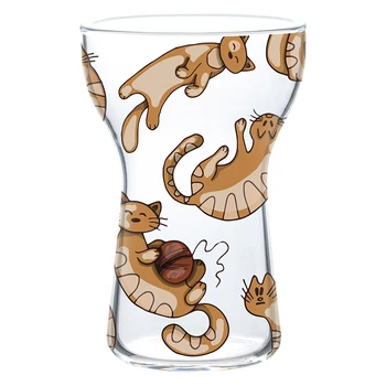  Творческа Личност Стъклена Чаша За Напитки Домакински Стъклени Бирени Чаши с Голям Капацитет за Многократна употреба Чаши За Вино LH50BLB