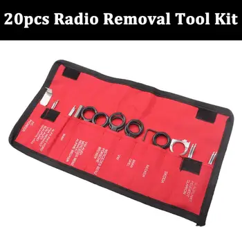  20pcs Набор от Инструменти За Отстраняване на Автомобилното Радио Аудио Cd Плеър, Dvd Навигация Вътрешна Демонтаж на Инструмент За Ремонт