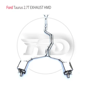  Изпълнението на изпускателната система от неръждаема стомана HMD Catback е подходящ за автомобили клапанного шалче Ford Taurus 2.7 T