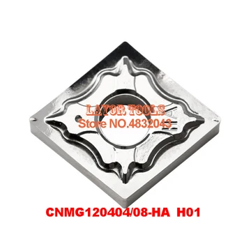  CNMG120404-HA H01 / CNMG120408-HA H01, Твердосплавная струговане плоча от алуминий с покритие за Mcknr Mclnr Mcmnn Mcsnr Mcfnr