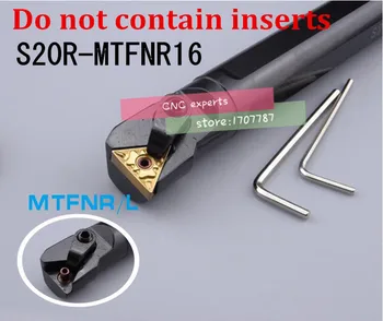  S20R-MTFNR16, вътрешен струг инструмент на 91 градус, расточная планк за струг, Стругове инструмент с ЦПУ, Инструментален струг