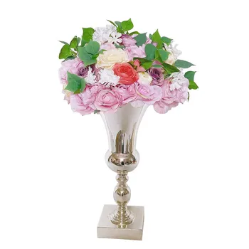  Божур рози цвете декорация на дома, сватба булката държи цветя пътен ръководство букет
