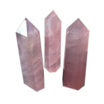  3 Натурален прахобразен crystal Шестоъгълен Стандартна колона Crystal Груб Полиран Прахобразен Crystal Одноконечная колона