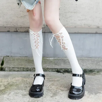  Кухи Сладки Секси Чорапи До Коляното дантела, Дамски Летни Тънки Чорапи в японски Стил Лолита