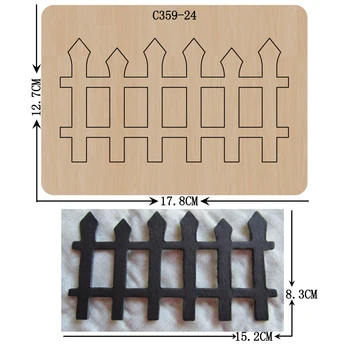  Нови дървени печати за Scrapbooking C-359-24 За Рязане