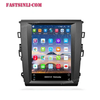  За Ford Mondeo Fusion MK5 2013-2019 2018 GPS Навигация Авто Радио Android Плейър Вертикален екран