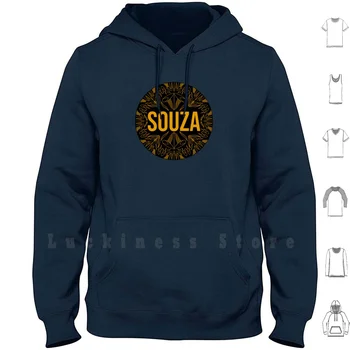  Лого Souza (Съобщение Come Back) Блузи с дълъг ръкав Souza Souzaband Музикална група Souza Рок-инди-група Китара