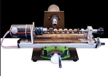  Мини машина за обработка на дървени мъниста домакински струг beading машина за пробиване мъниста карета перална машина, 220 В
