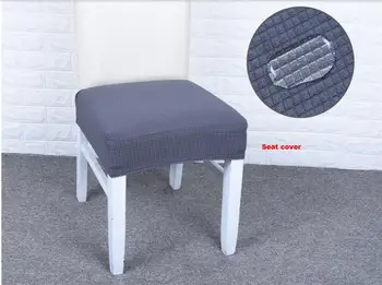  Водоустойчив калъф за стол от еластична тъкан универсален разъемный калъф за седалка модерен просто обикновен калъф за стол