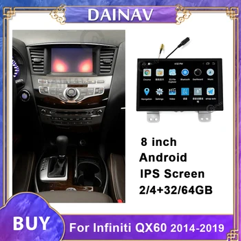  Вертикален Екран на Android Tesla Автомобилен GPS Навигация За Infiniti QX60 2014-2019 Автомобилен Мултимедиен Плейър Авто Магнитола