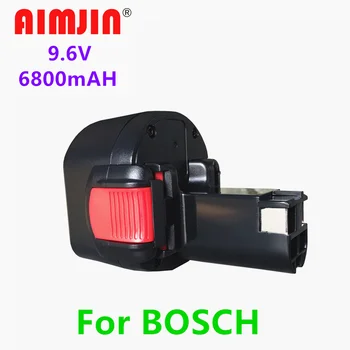  100% Update BAT048 9,6 В 6800 mah Ni-CD Батерия Батерия Електроинструменти на Bosch PSR 960 BH984 BAT048 BAT119