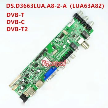  3663 Цифров сигнал DVB-C DVB-T2, DVB-T комплект за B154EW02 V1/V2/V3/V6/V7 LCD телевизор Такса контролер LUA63A82