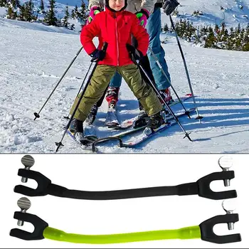  Приспособление за тренировка на ски Здрав съединител за ски накрайници Обучава управление на скорост, като v основен обрат за начинаещи