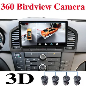  За Buick Regal За Opel Insignia От 2008 ~ 2013 Автомобилен Мултимедиен GPS Радио-Навигация NAVI Плейър Вграден CarPlay 360 BirdView 3D