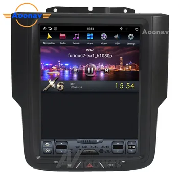  Автомобил tesla сензорен Екран IPS радио мултимедия стерео Android DSP блок За Dodge RAM 1500 2013-2017 GPS Навигация tap записващо устройство